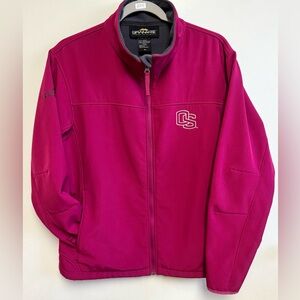 Oregon State Beavers Granyte Pink Soft Shell Jacket, Women’s XL